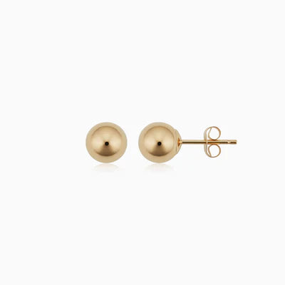 Soravelle™  |  Round Earrings 18k Gold