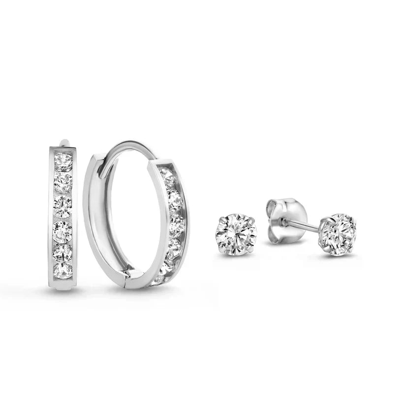 Emma & Rose Cape Town Syrenellee™ 14k gold earrings set, featuring elegant ohrring designs with a polished finish.