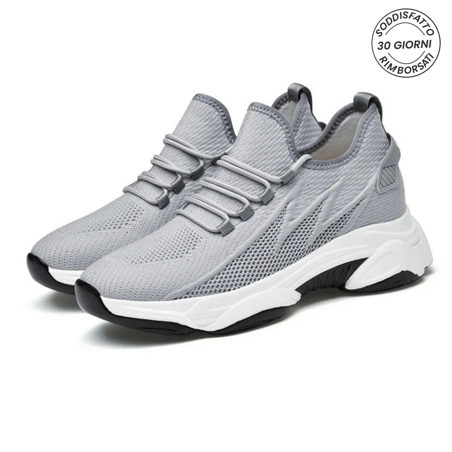 Emma & Rose Cape Town Marno height-increasing insoles in white, designed to add 6 cm of height for comfortable wear