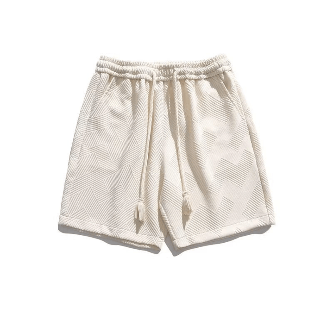 Emma & Rose Manhattan Murray Fiji Pattern Shorts displayed with vibrant tropical print, lightweight fabric, and relaxed fit.