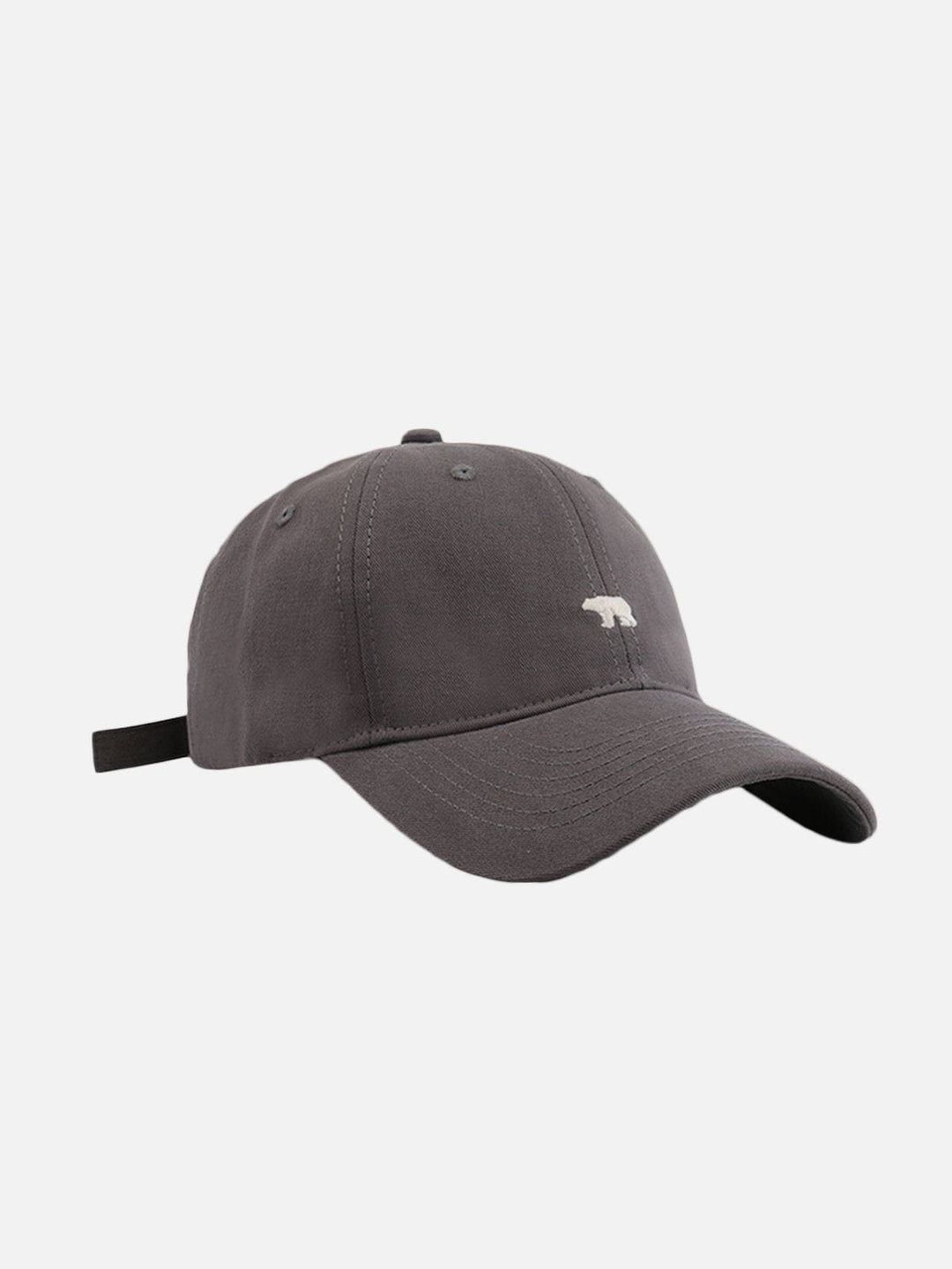 Emma & Rose Manhattan Mitch™ Embroidery Polar Bear Cap, cozy winter accessory with embroidered polar bear design.