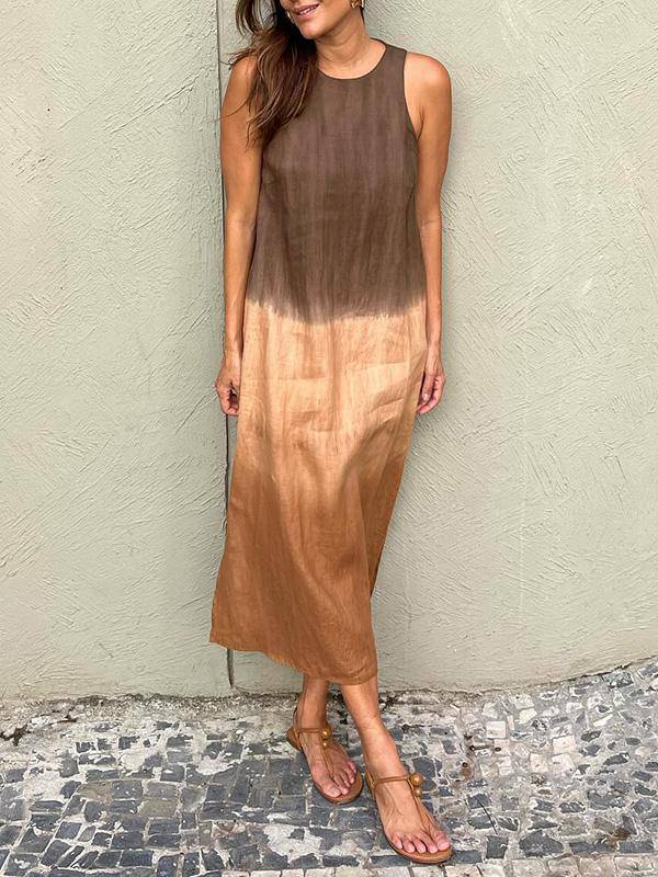 Elegant Nova™ Dress by Emma & Rose Manhattan featuring a stylish printed design and flowing silhouette.