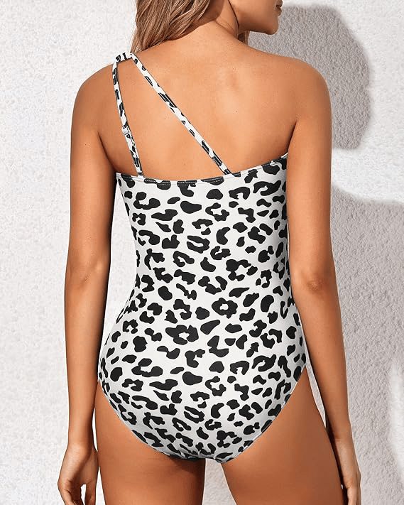 Ladies' swimsuit with one-shoulder design and tummy control – Valeria
