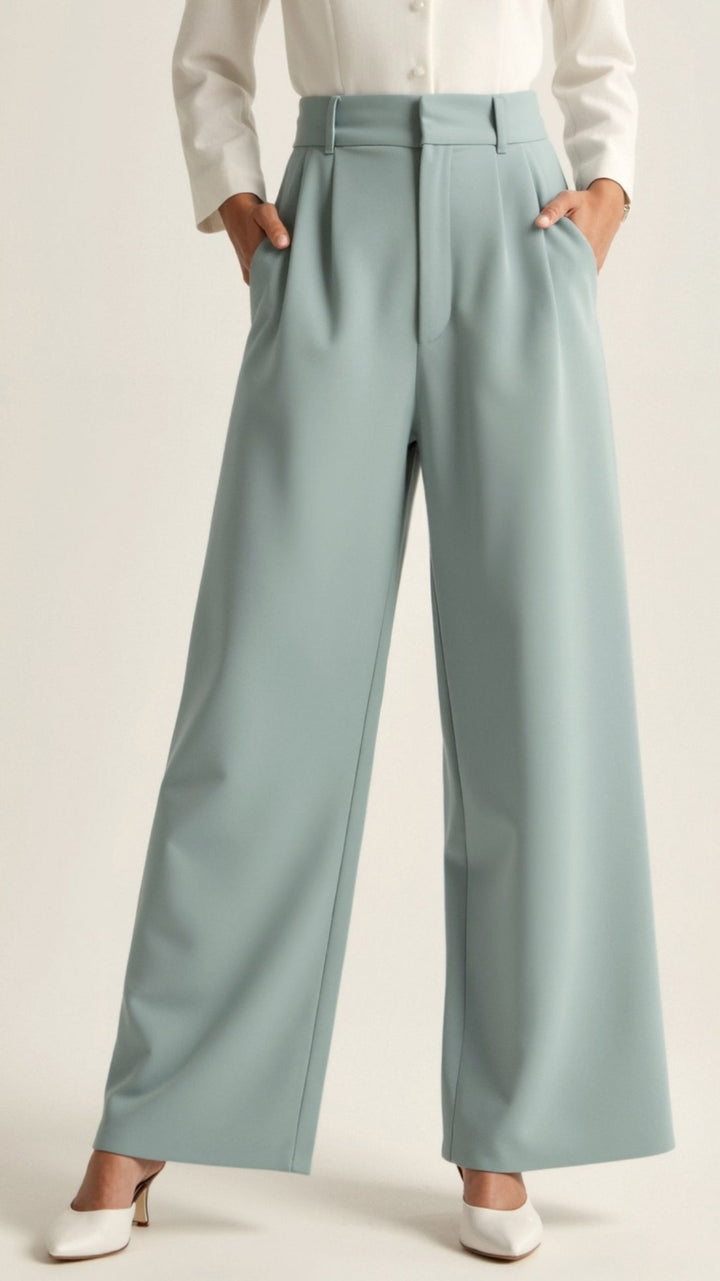 Emma Wide-Leg Trousers