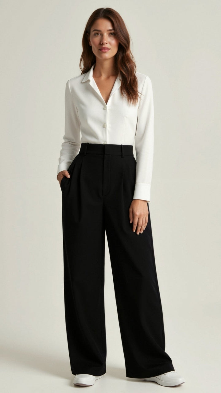 Emma Wide-Leg Trousers