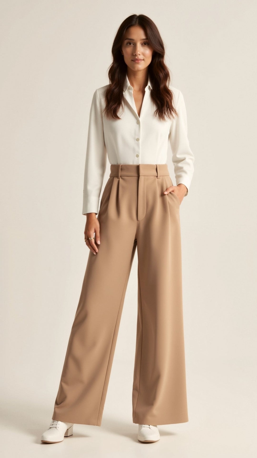 Emma Wide-Leg Trousers