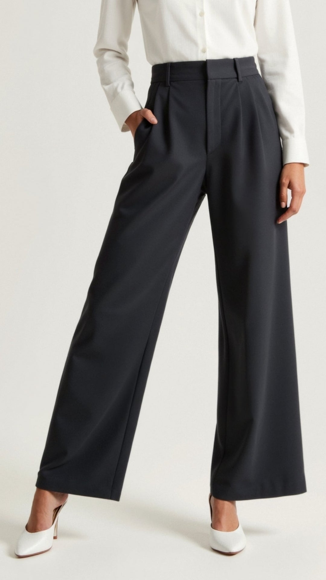 Emma Wide-Leg Trousers
