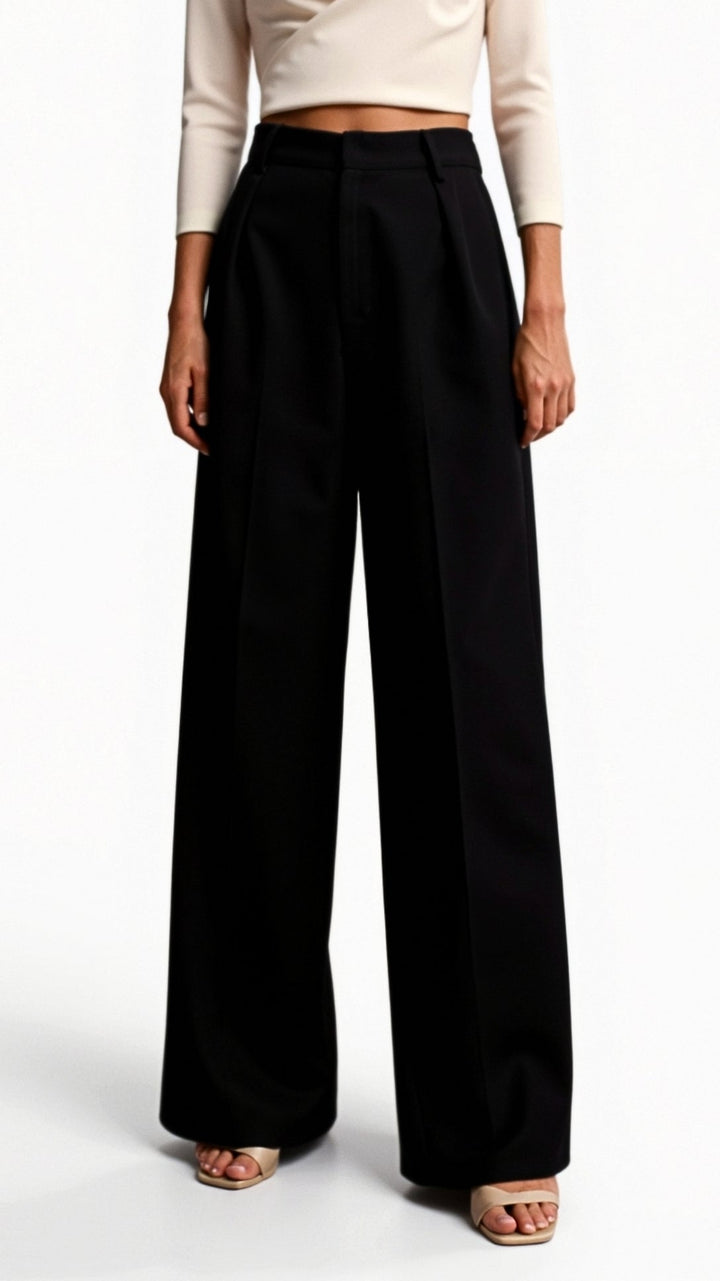 Hazel Wide-Leg Trousers