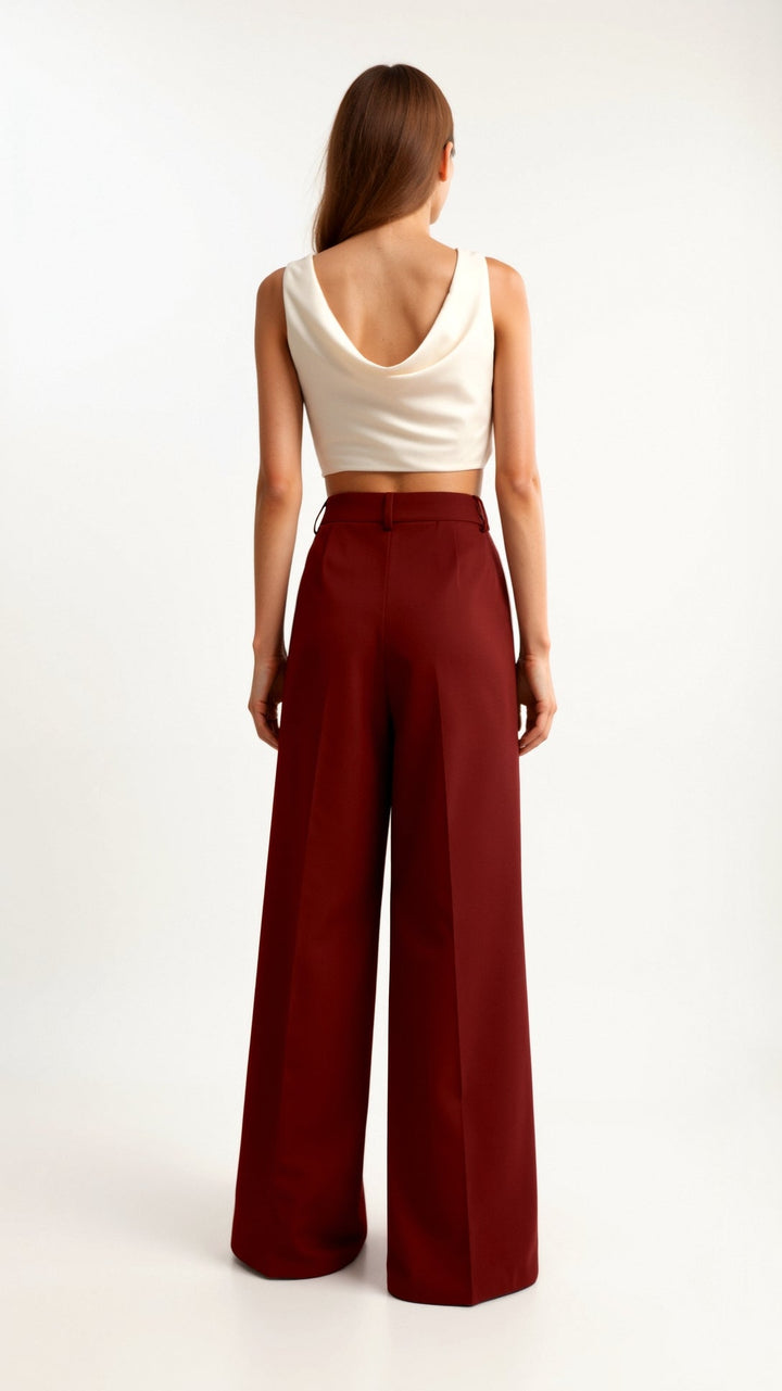 Hazel Wide-Leg Trousers
