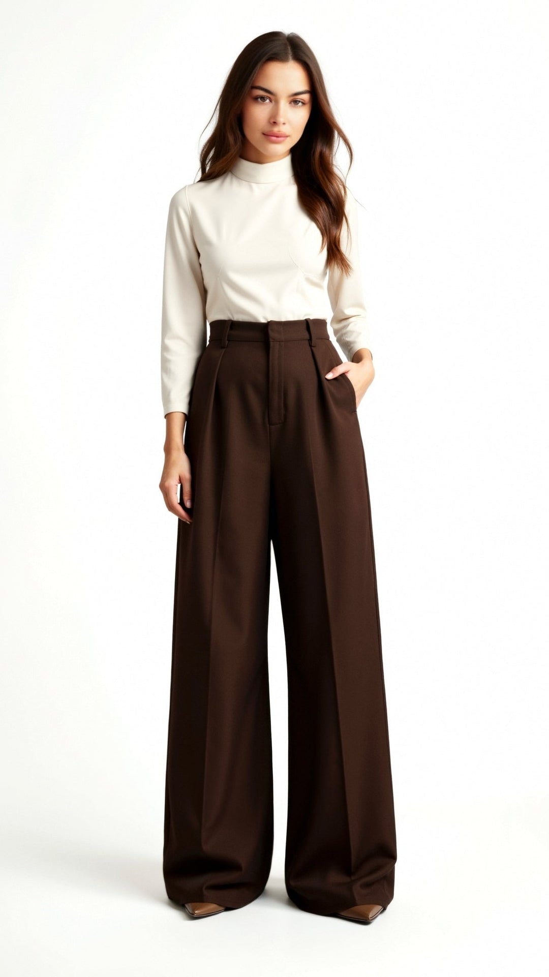 Hazel Wide-Leg Trousers
