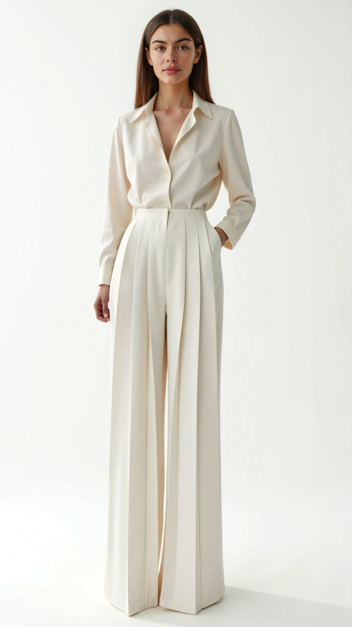 Iris Pleated Trousers