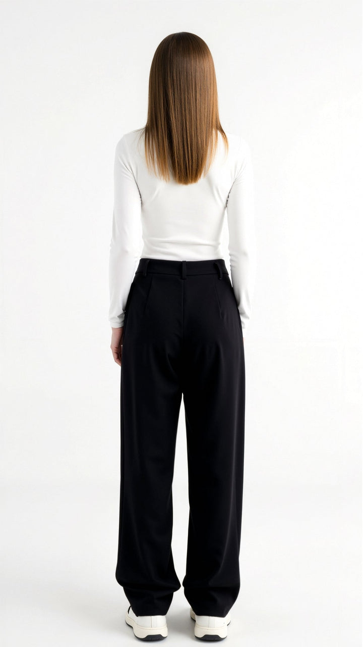 Jean Asymmetrical Trousers
