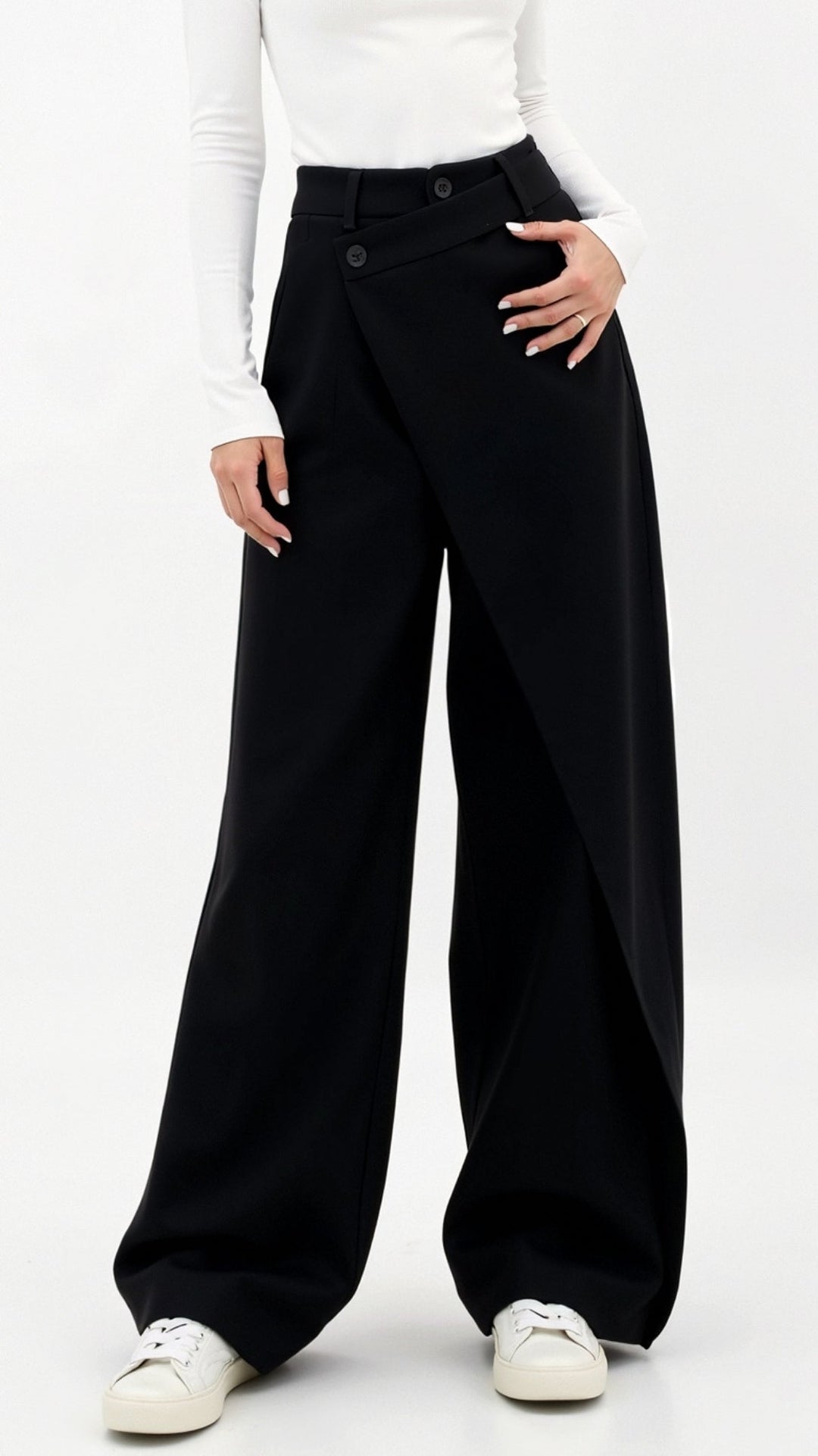 Jean Asymmetrical Trousers