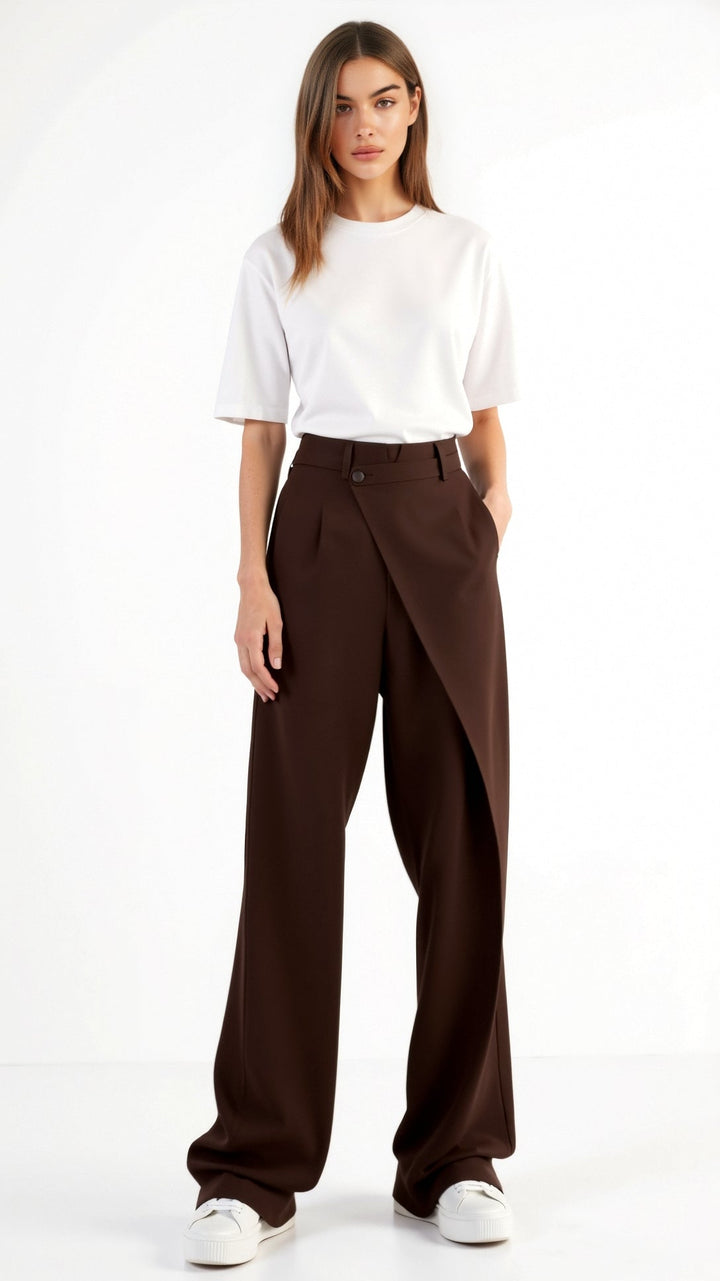 Jean Asymmetrical Trousers
