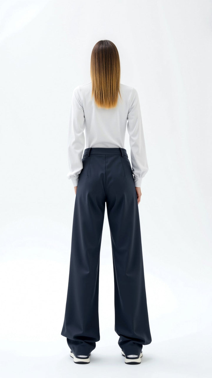 Jean Asymmetrical Trousers
