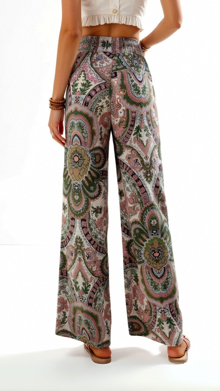 Pam Paisley Pants